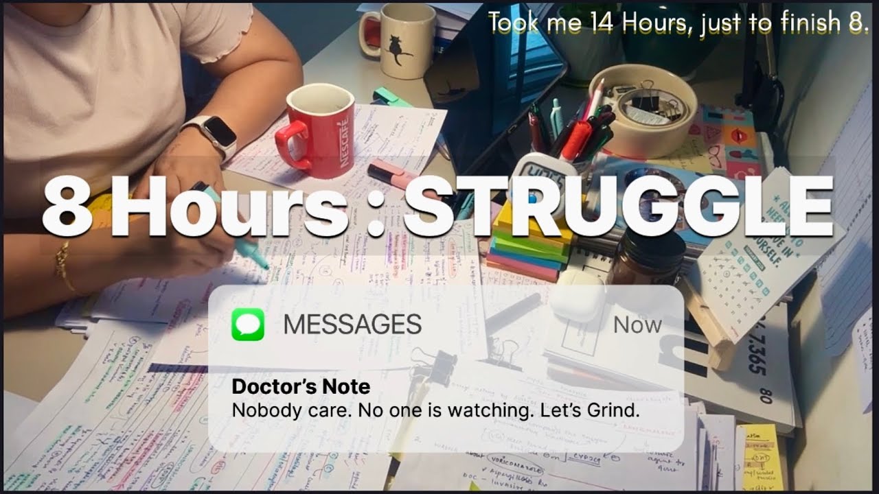 This is your Sign to Sit down & Work | 8 hours | BROWN NOISE for Focus | No Talking | {Day 72}
