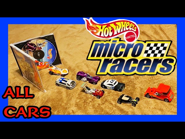 ALL CARS Hot Wheels Micro Racers CD ROM (THE COMPLETE COLLECTION