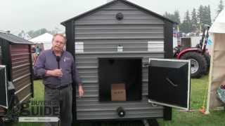 Previewing The WoodMaster Outdoor Wood Furnaces. - YouTube