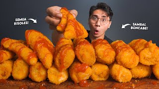 Sumpah Nagih Mukbang Semua Jenis Risoles Asli Lumer Banget