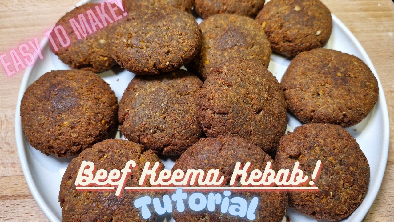 🥩🔥 বিফ কিমা কাবাব রেসিপি | Beef Keema Kebab | Easy Homemade Snack