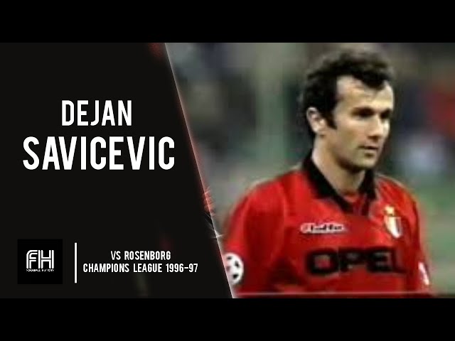 Dejan Savicevic ○ Skills ○ AC Milan 1-2 Rosenborg ○ Champions
