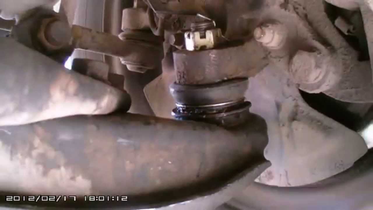 Шаровая опора в действии. Ball joint in action.