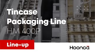 Hoong-A Hm 400P Tincase Packaging Line