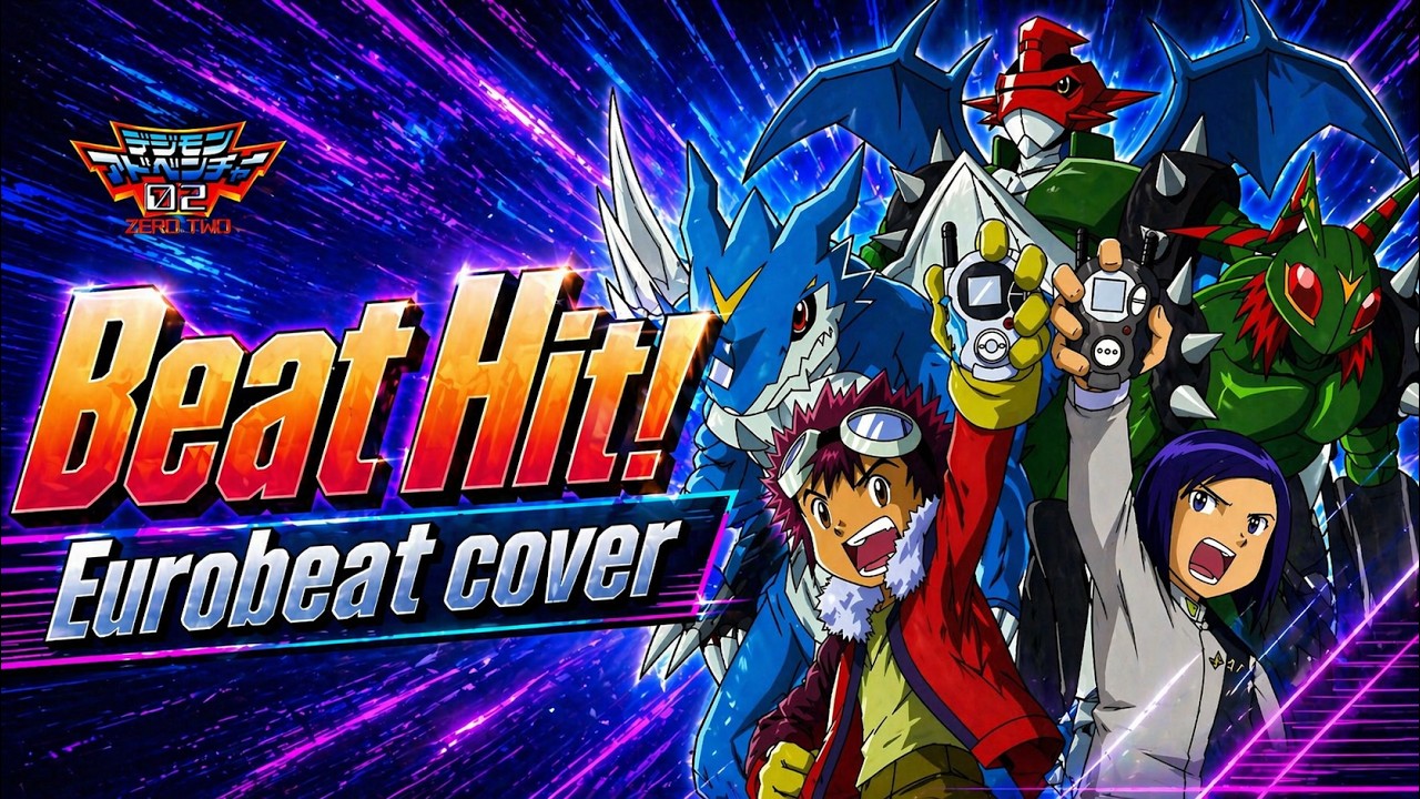 “Beat Hit!” — 90s Club Style Cover [AI Cover] | Digimon Adventure 02 ...