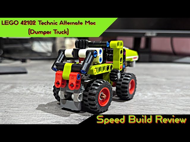 LEGO 42102 Technic Alternate MOC (Dumper Truck) - LEGO MOC Speed