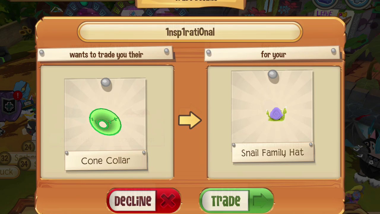 Trade attempts for snail family hat Ajpw YouTube