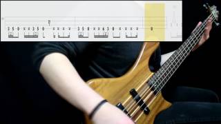 Video thumbnail of "Pantera - 5 Minutes Alone (Bass Cover) (Play Along Tabs In Video)"