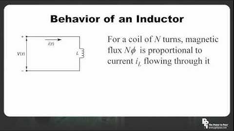 FE/EIT Exam AC Circuit Elements: Inductors
