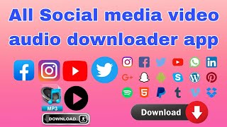 All Social media video audio downloader app / app link in description/ best downloader app #viral screenshot 1