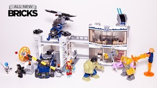 Lego Avengers Endgame 76131 Avengers Compound Battle Speed Build