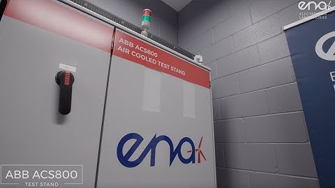 ABB ACS800 - ENA Electronics Test Stand