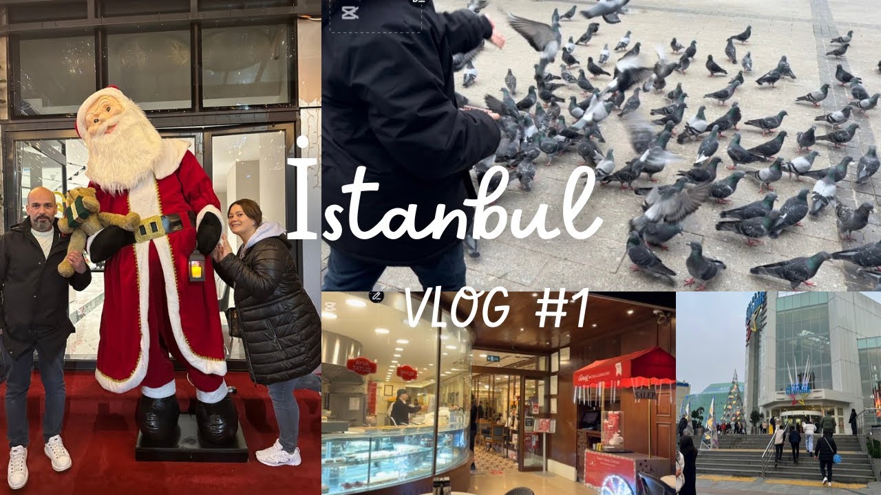 İSTANBULDA İLK GÜNÜMÜZ| CEVAHİR AVM| ŞİŞLİ GEZİMİZ| VİYANA -İSTANBUL 