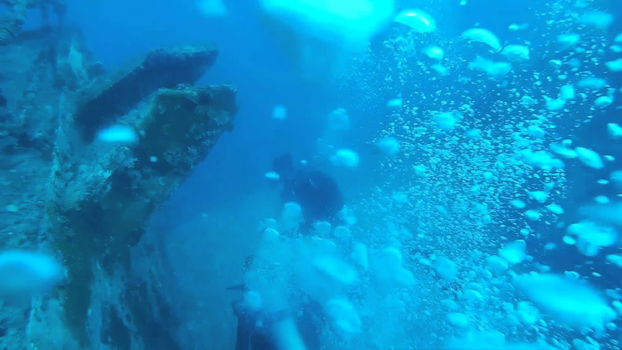 justo y bueno Vandenberg wreck 12/31/2014 first dive.