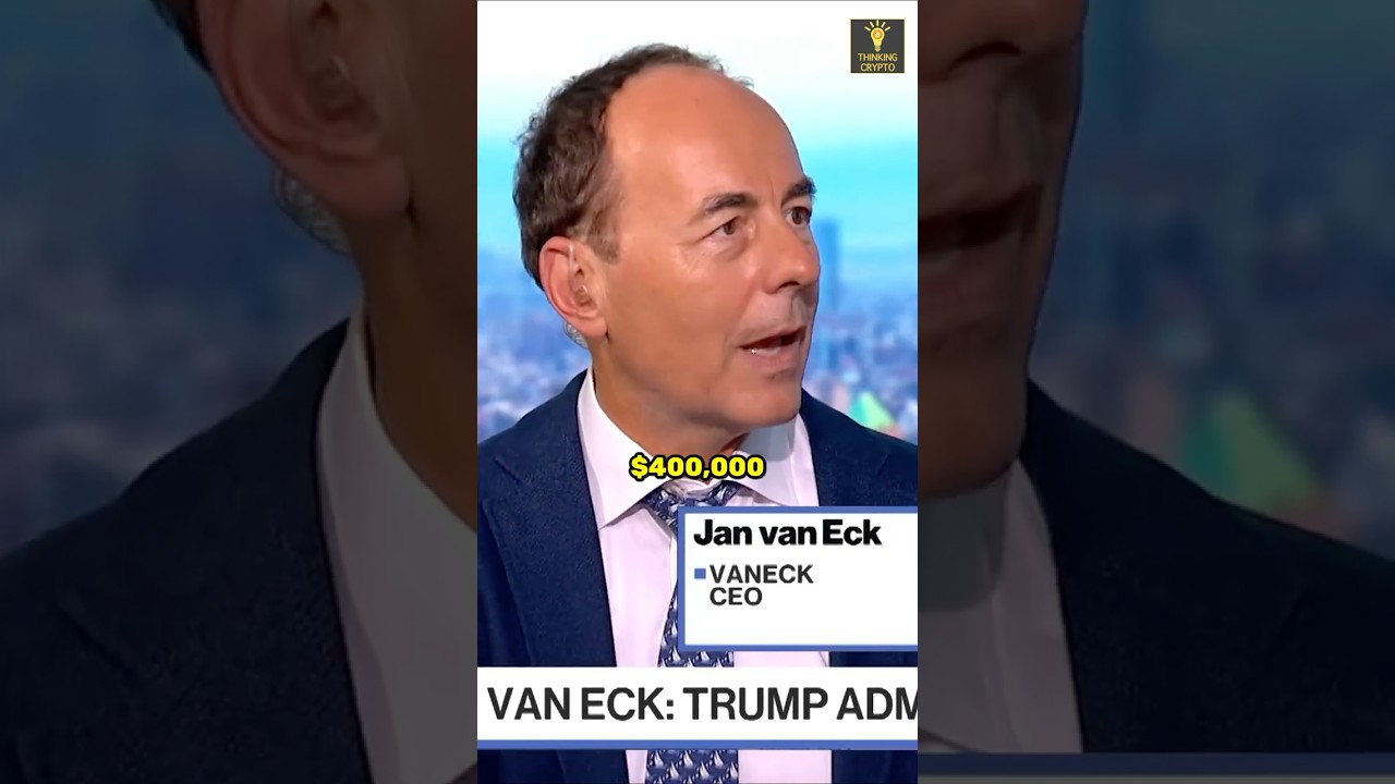 🚨 VAN ECK CEO BITCOIN PRICE PREDICTION! - YouTube