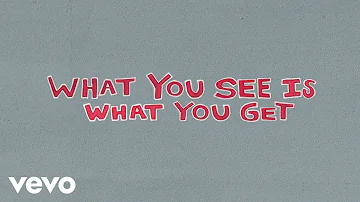 Luke Combs - What You See Is What You Get (Lyric Video)