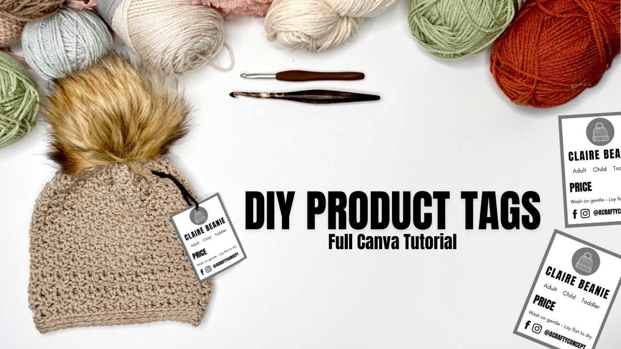 custom crochet tags Archives - A Crafty Concept