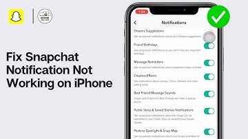 Snapchat Notification Not Working on iPhone & How to Fix! (2024)