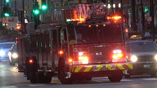 Chicago Fire Dept Truck 3 & Ambulance 28 Responding Chicago Fire Dept Truck 3 & Ambulance 28 Responding