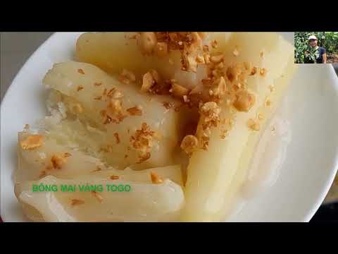 Cách nấu KHOAI MÌ NƯỚC CỐT DỪA ngon NTN?