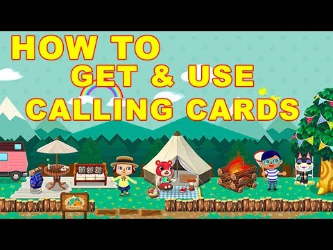 Video: Animal Crossing Calling Cards Och Begär Biljetter I Pocket Camp Förklaras