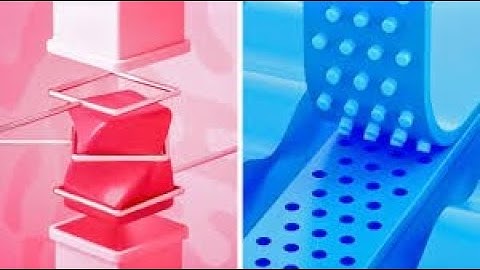 Oddly Satisfying Video with Relaxing Music for Falling Asleep   3D ANIMATIONS