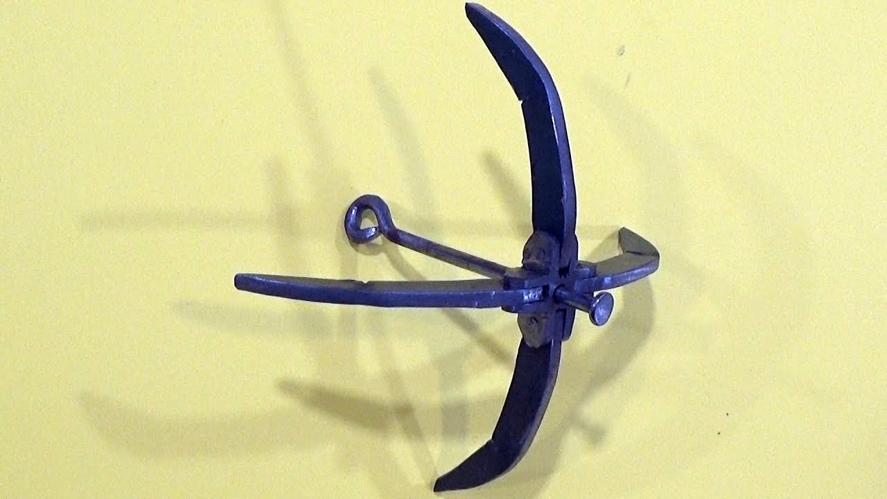 Gancho con 4 garras abatibles