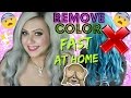 REMOVE ANY COLOR FROM HAIR - NO BLEACH!! - STEP BY STEP TUTORIAL