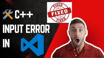 Fix C/C++ Input Issue in VS Code | User Input Not Working Solution 2025