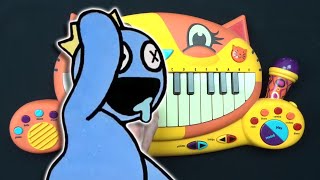HOW TO PLAY HAPPY HAPPY HAPPY RAINBOW FRIENDS EASY ON A CAT PIANO by CatPiano Entertainment 6,511 views 1 year ago 2 minutes, 49 seconds