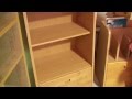 【デザイン家具.com】 高級家具 子供部屋での使用に最適なキャスター付き本棚 幅60