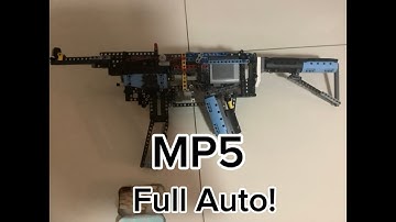 Working Full Auto Lego MP5 Project