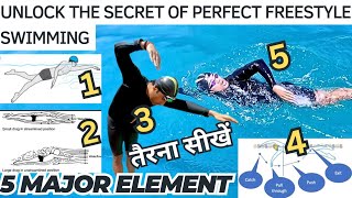 Unlock the Secret of Freestyle Swimming (0 to 100%)  Swimming Tips For Beginners, Swimming Tutorial