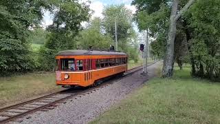 PENNSYLVANIA TROLLEY MUSEUM August 2023 Video by Kevin A. Mueller