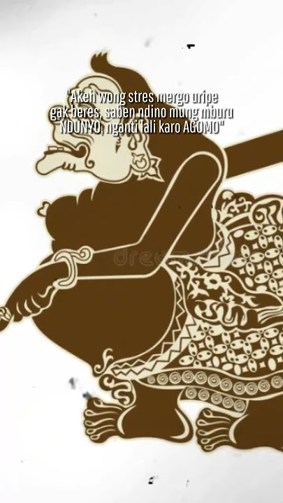 Pitutur Jowo Tentang Kehidupan #quotesjawa #story #wayang #wayangkulit #motivasi #semar