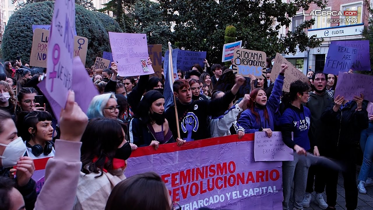 8M: La lucha feminista inunda las calles de Albacete en el Día ...