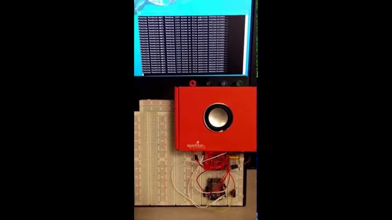 WiFi Music Player Using ESP8266 and VS1063 Chipset - YouTube