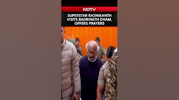 Superstar Rajinikanth Visits Badrinath Dham, Offers Prayers