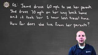 Motion Problem - Example 1