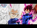 Dibujo a VEGETA Ultra ego Version Anime de Dragon Ball Super ||  DibujAme Un