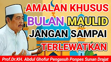 🔴KH. ABDUL GHOFUR TERBARU‼️ RAHASIA KEUTAMAAN SHOLAWAT YG JARANG ORANG TAU DAN SADAR KHASIATNYA 