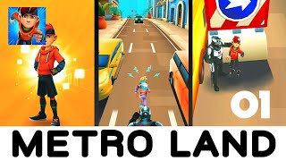 Metro Land: Endless Runner Ep 01 | Runner | Just Gameplay