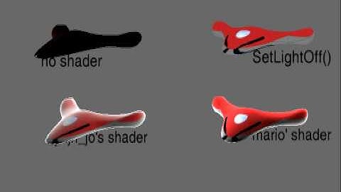 Attempt at a "Mario" shader