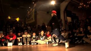 DANCE@LIVE 2013 JAPAN HIPHOP Kanto vol.05【BEST 8】CRAZY SHIZUKA vs Cha