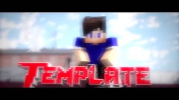 New Free Animation Minecraft Intro Template C4D, AE