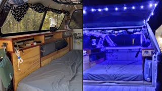 Homemade Wooden Camper Shell Conversion