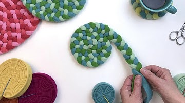 Begin Rug Braiding! by Betz White