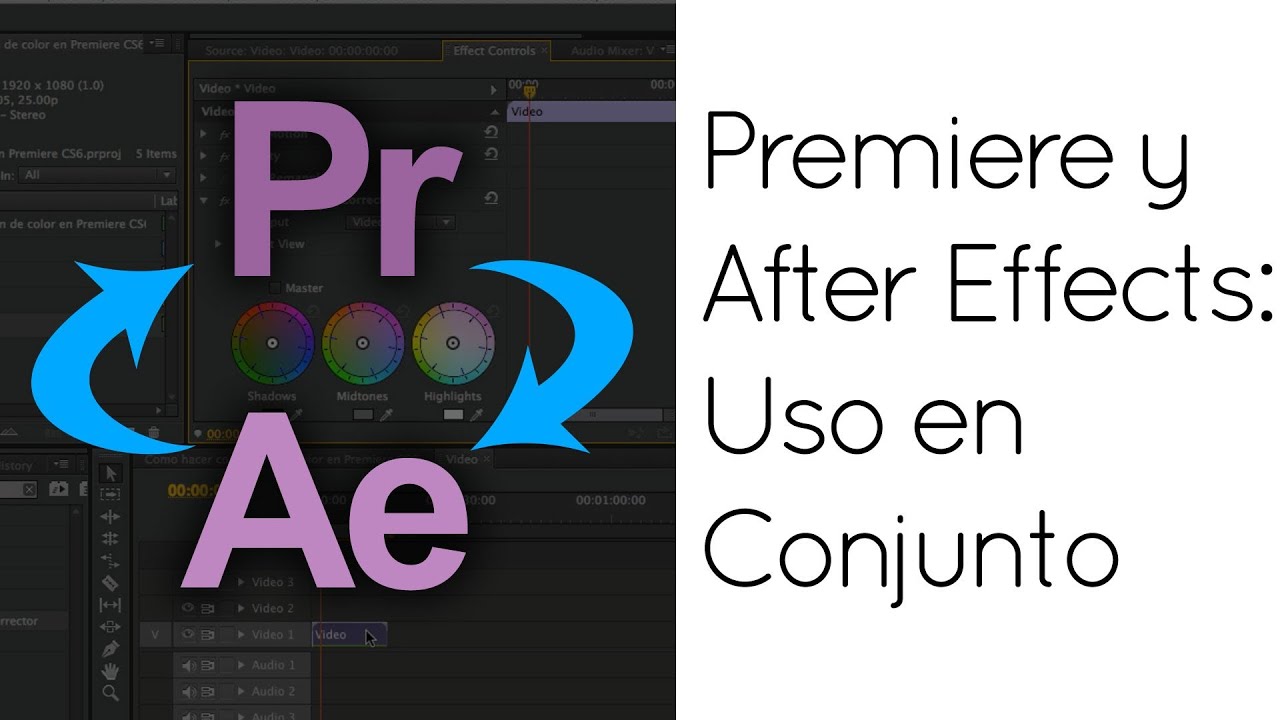 After Effects y Premiere: Como hacerlos trabajar juntos - YouTube