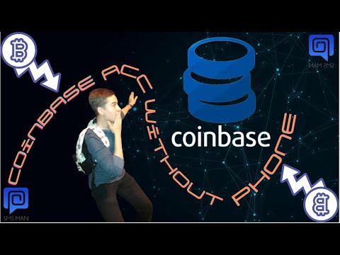 Coinbase tutorial with fake phone number