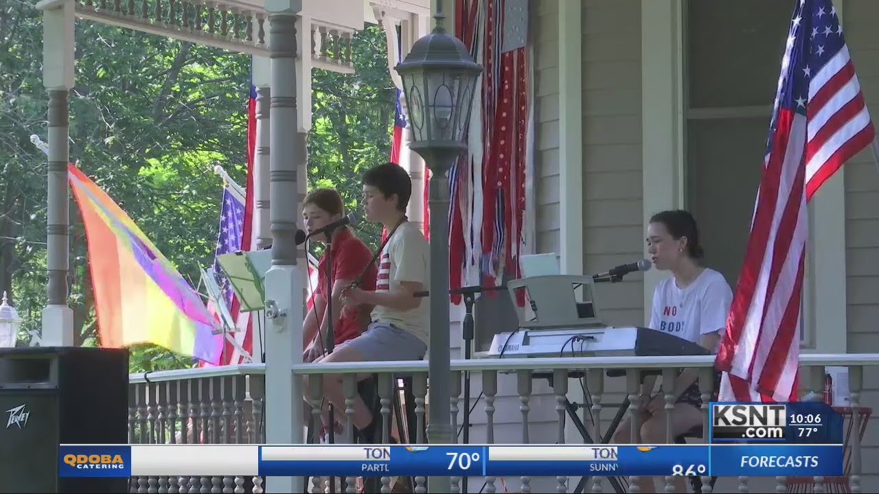 Potwin neighborhood celebrates the 4th YouTube